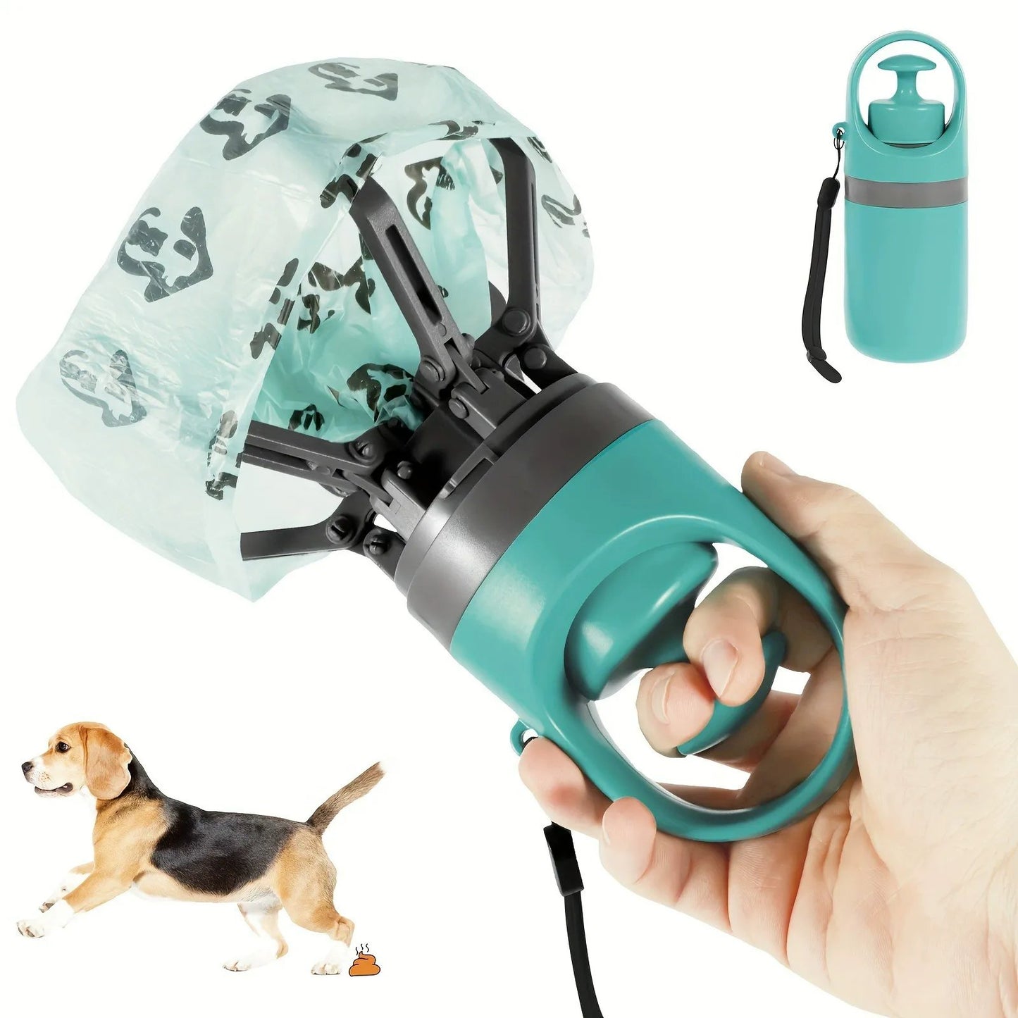 🎁VENDITA RAPIDA! 🐕 Oltre 70.000 pezzi venduti - Raccoglitore di escrementi portatile con sacchett