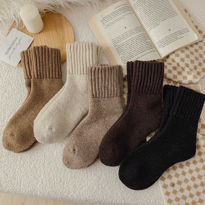 🧦 Calzini di lana riscaldanti di media altezza🔥Saldi natalizi 49% di sconto🎄