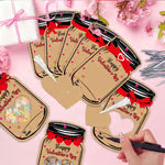 π Biglietti di San Valentino per bambini β Biglietti regalo di San Valentino in barattolo di vetro π