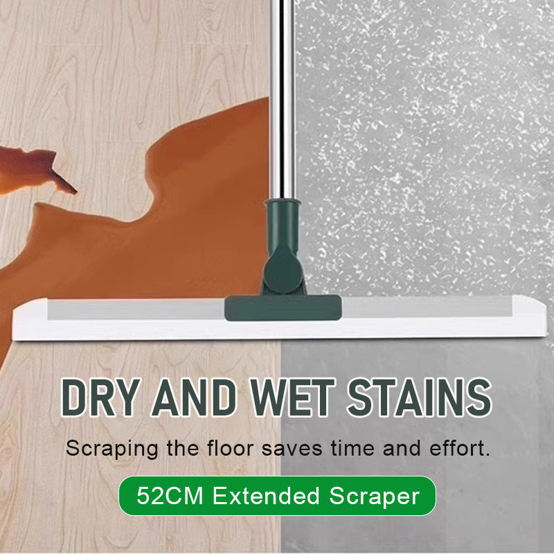 🧹 Spazzola e raschietto per pavimenti in silicone magico