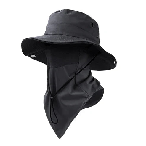 ☀️ Cappellino da pesca traspirante con visiera rimovibile