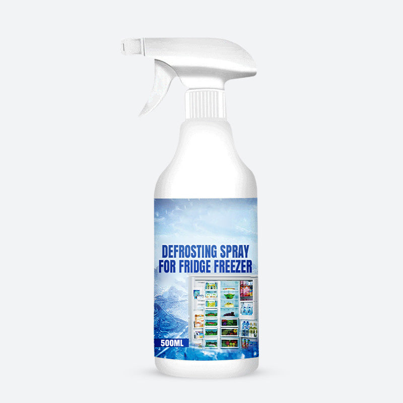 Spray sbrinante per frigoriferi e congelatori – Rimozione rapida del ghiaccio con una formula ecologica per una pulizia senza sforzo 🌿❄️