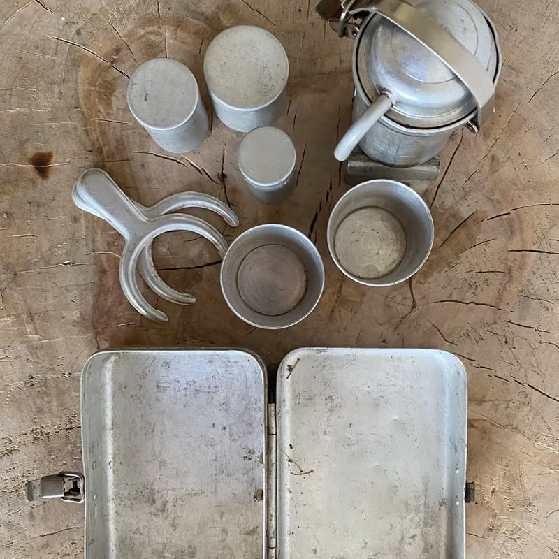 Kit da campeggio per caffè da collezione Extra RARE