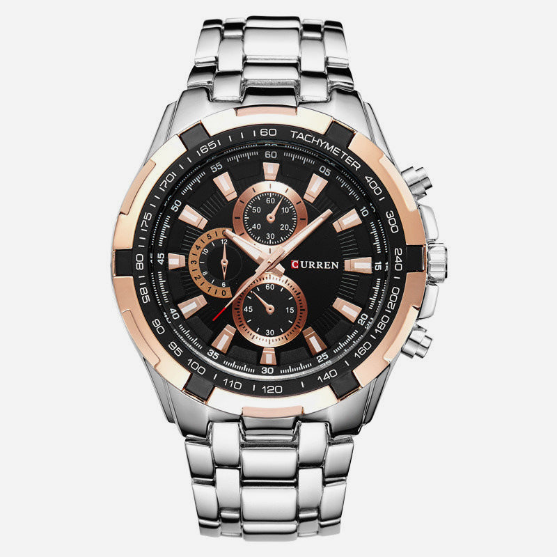 Orologio al quarzo impermeabile da uomo