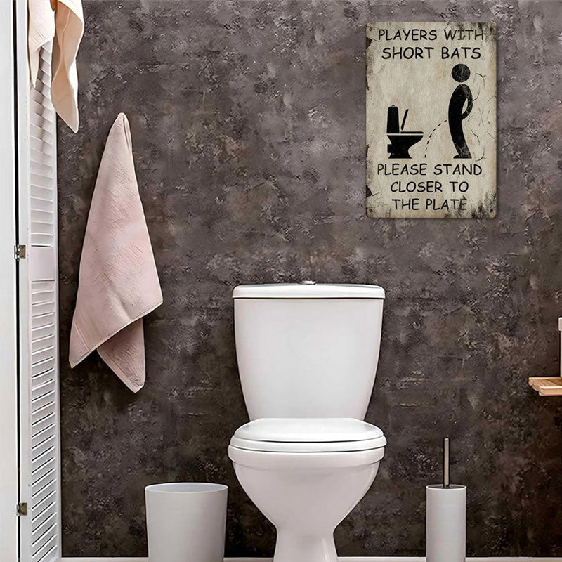 Cartelli parodistici per i bagni