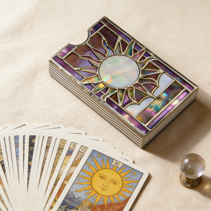 Scatola per tarocchi Mystical Sunburs