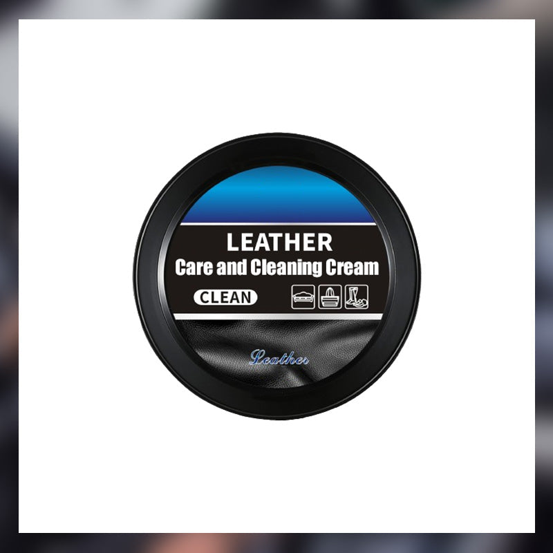 Crema detergente per la cura della pelle degli interni dell'auto
