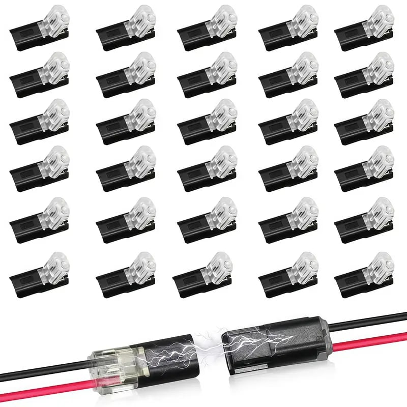 Connettore a doppio filo Connettori per strisce LED a 2 pi