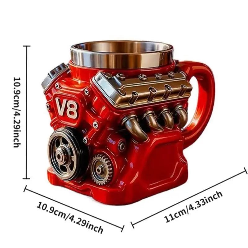 🎁Ultimo giorno 49% di sconto🔥Tazza da caffè con tema motore