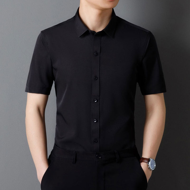 Camicia da uomo button-down senza rughe