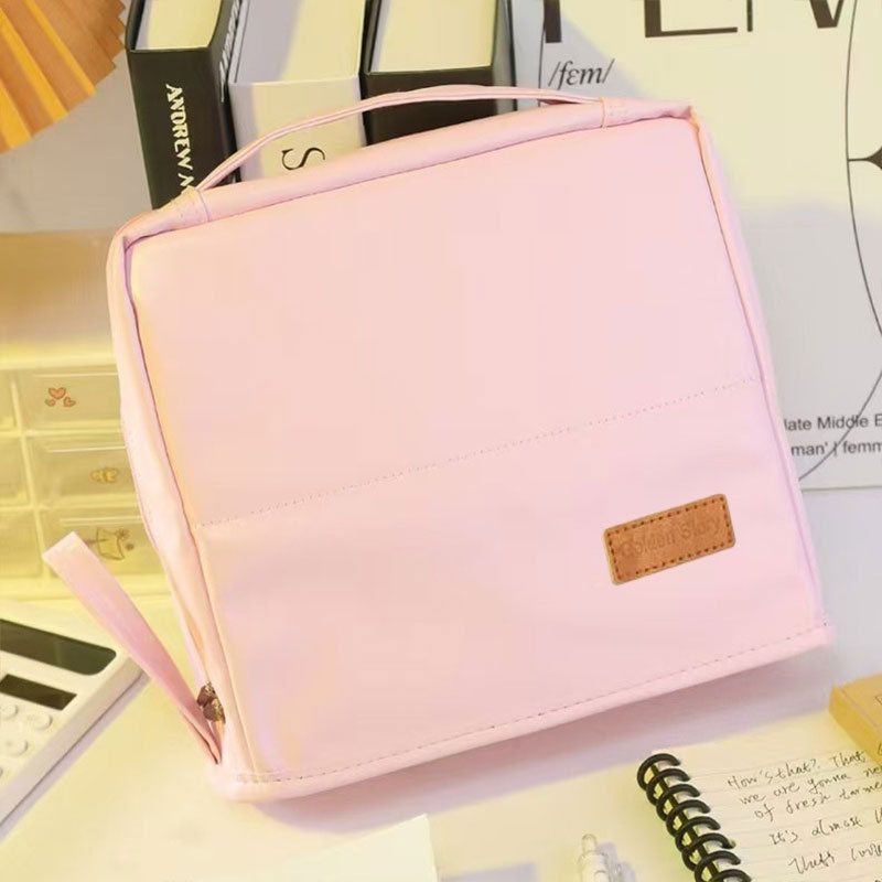 Borsa cosmetica verticale – Portatile, grande capienza