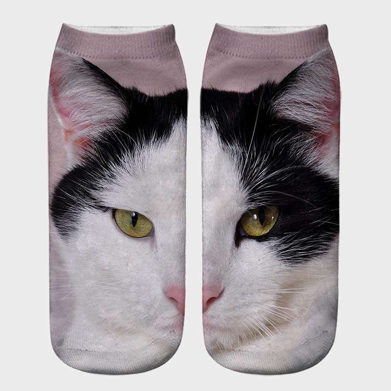 š„Saldi natalizi 49% di scontošCalzini stampati in 3D con motivo occhi di gattošŗ