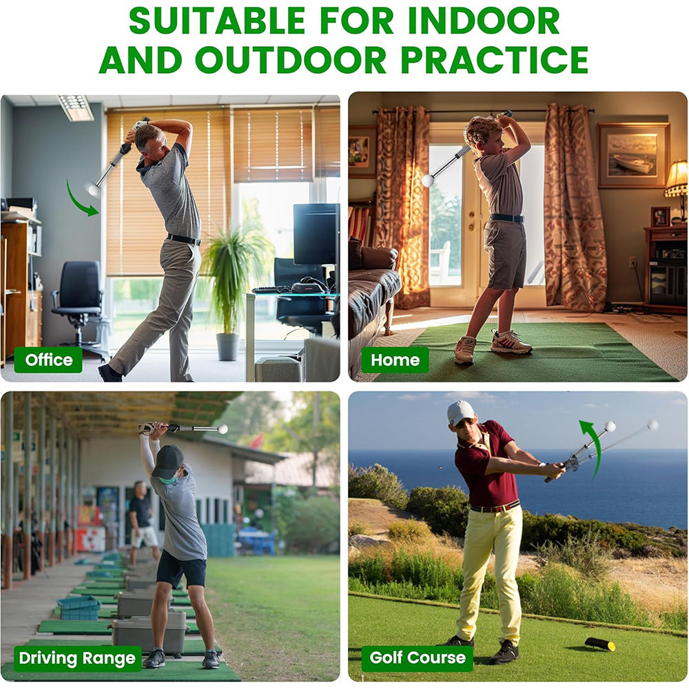 🏌️Aiuto per l'allenamento dell'oscillazione del golf retrattile