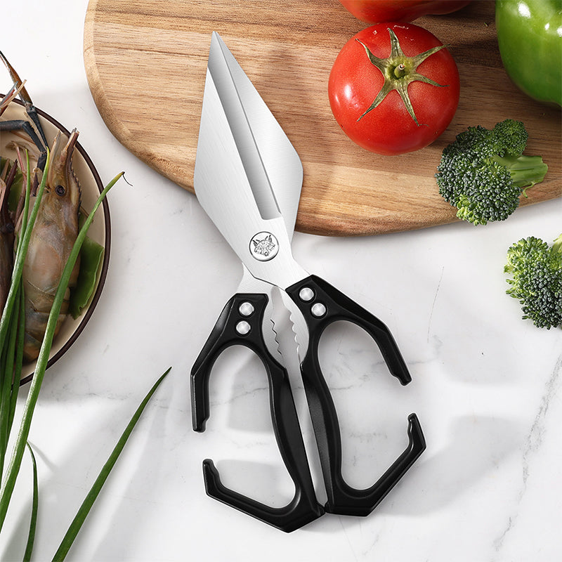 Forbici da cucina multifunzionali per impieghi gravosi