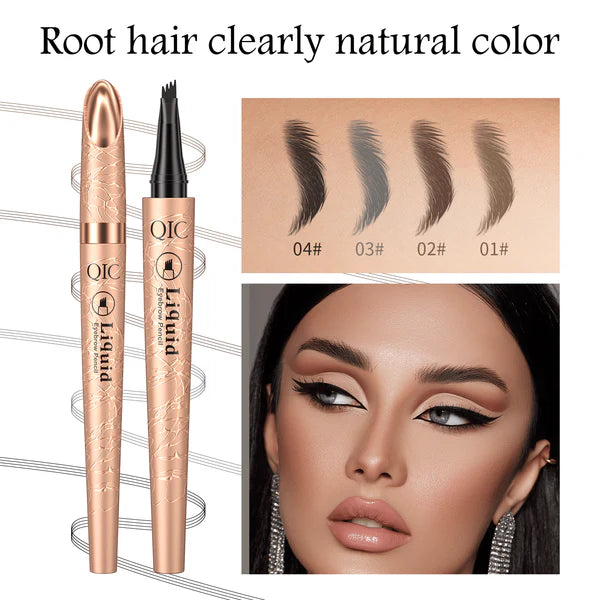 ✏️ ACQUISTA 1, OTTIENI 1 GRATIS! ✨ Matita Microblading 3D – Punta a 4 Forche, Effetto Naturale & Veloce 🖌️