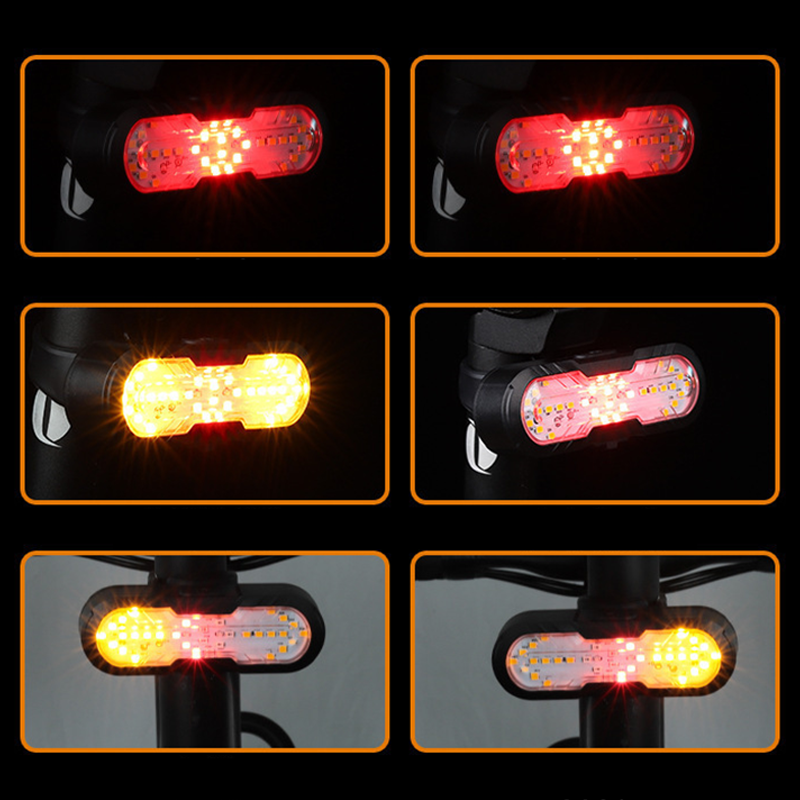 🚴‍♂️ SOLO PER POCO TEMPO: -50% 🔥 Luce di sicurezza intelligente per biciclette con telecomando wireless: il tuo accessorio indispensabile per pedalare in sicurezza