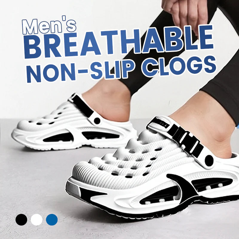 👟50% DI SCONTO🌬️Sandali versatili 2 in 1 da uomo – Suola spessa in EVA, antiscivolo e ultraleggera traspirante🏃‍♂️