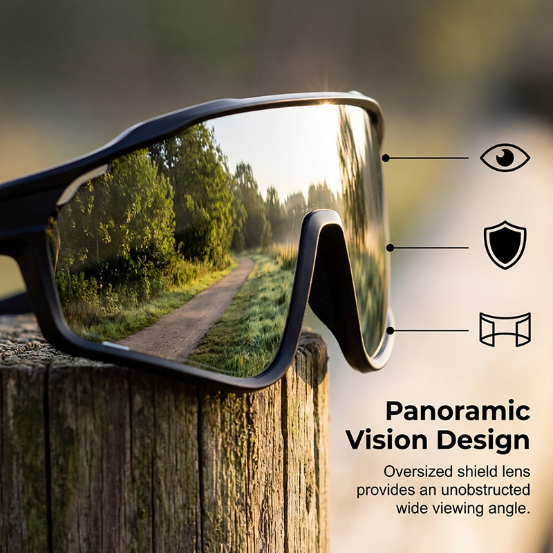 🌟Novità 2026: fino al 50% di sconto!🌟 Occhiali sportivi fotocromatici per attività all'aperto