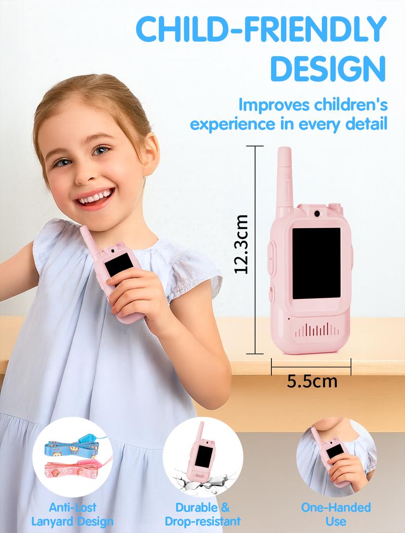 🌟Walkie-talkie video per bambini🔥Saldi natalizi 49% di sconto🎄
