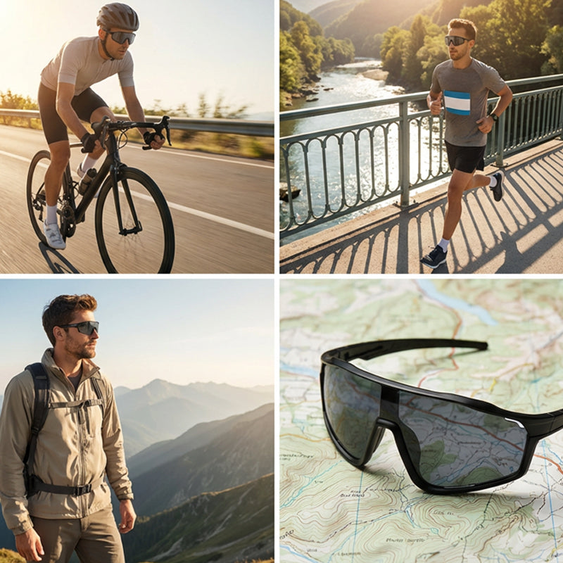 🌟Novità 2026: fino al 50% di sconto!🌟 Occhiali sportivi fotocromatici per attività all'aperto