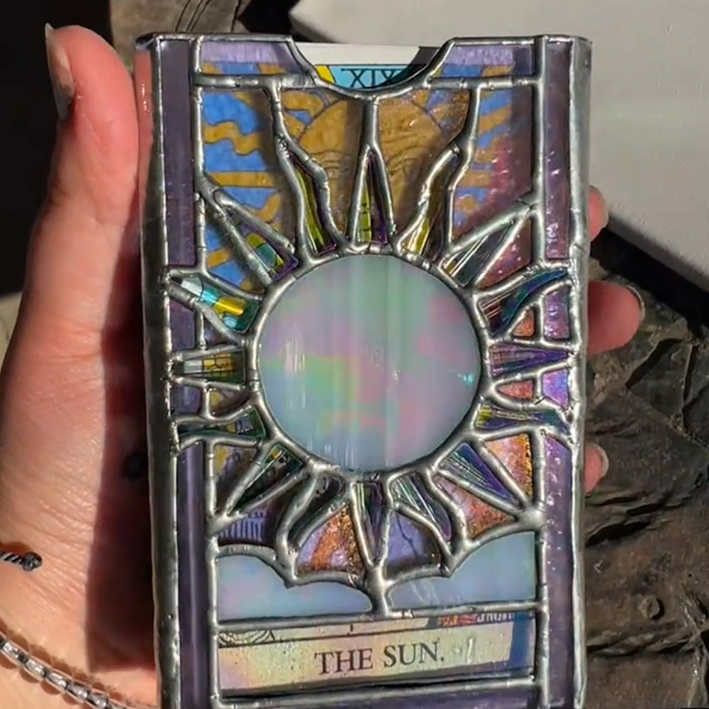 Scatola per tarocchi Mystical Sunburs