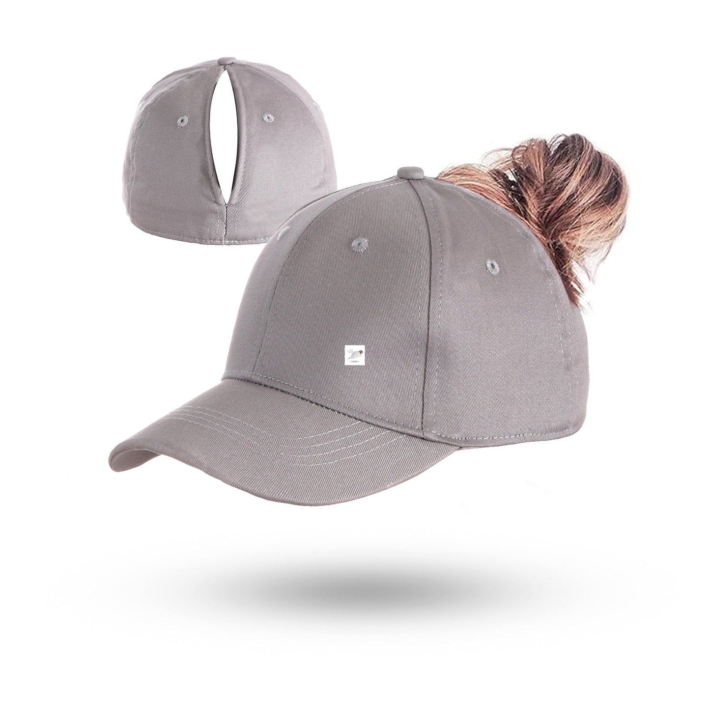 Cappellino da baseball con coda di cavallo e chiusura magnetica