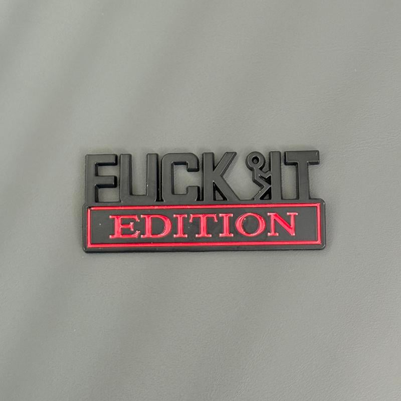 🏆Ultimo giorno Acquista 1 e ricevi 1 gratis🚗💨Emblema FVCK IT Edition