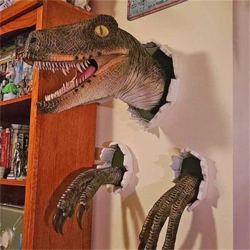 🎉Decorazione murale 3D con dinosaur