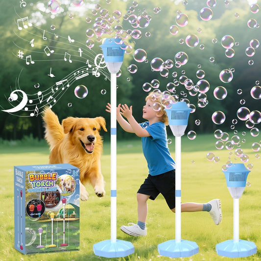 Macchina automatica per bolle in posizione verticale — Crea all'istante una pioggia di bolle da sogno! ✨