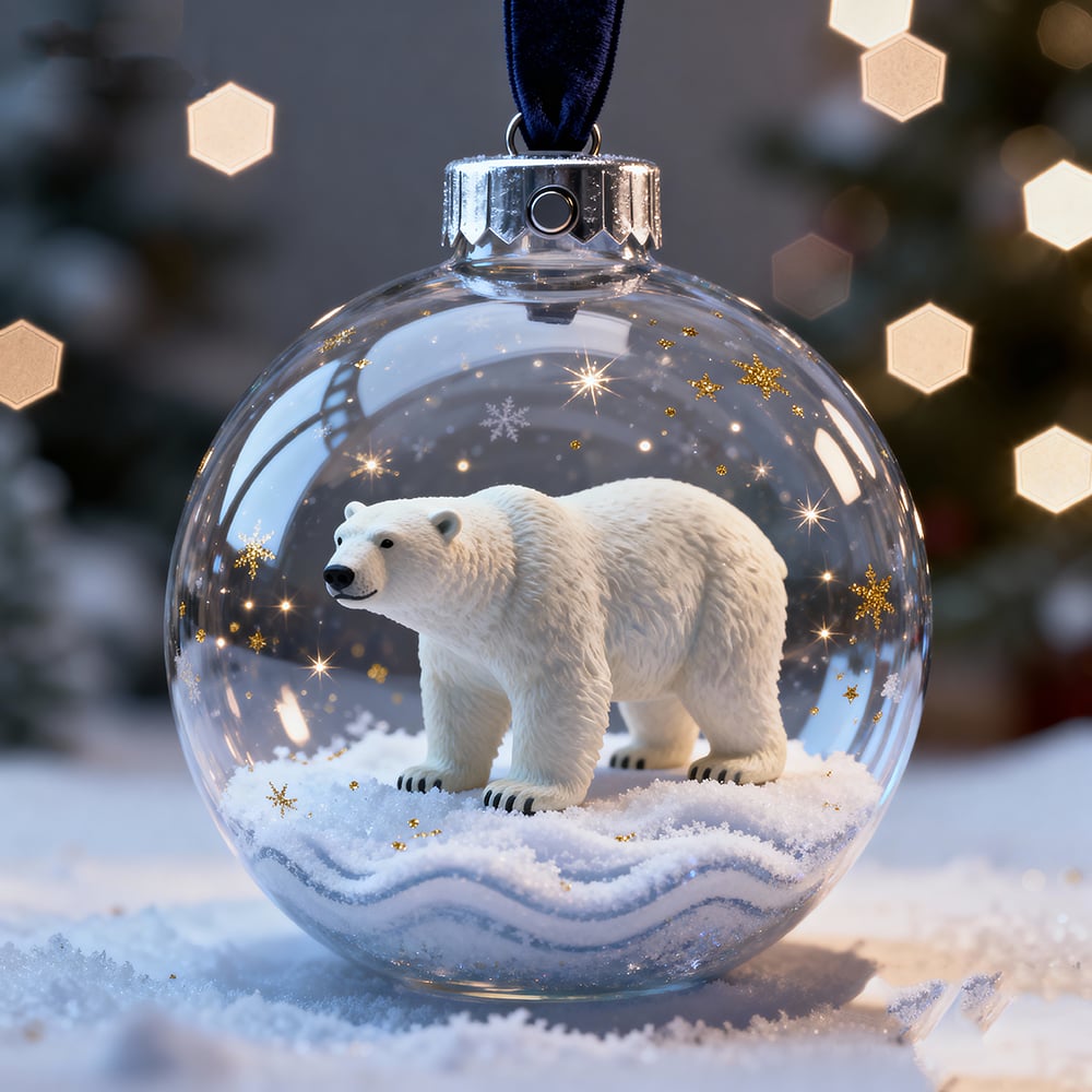 🔥Ultimo giorno 49% di sconto - 2026 Wildlife Wonders Decorazione in cristallo (3D)