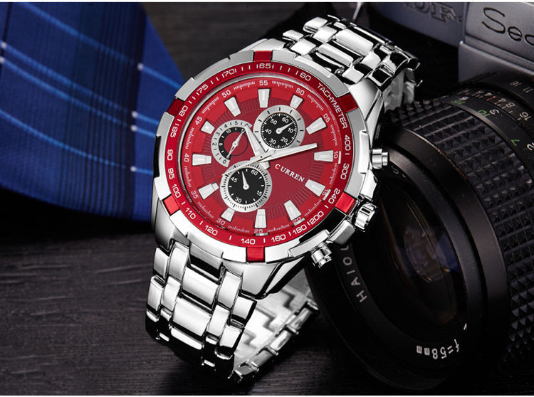 Orologio al quarzo impermeabile da uomo