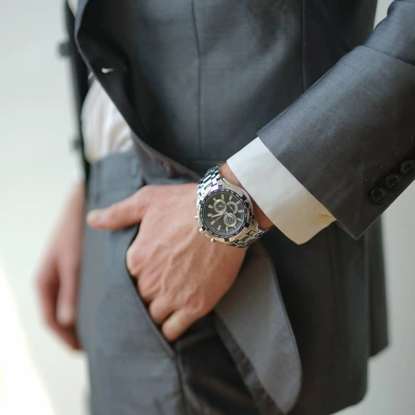 Orologio al quarzo impermeabile da uomo