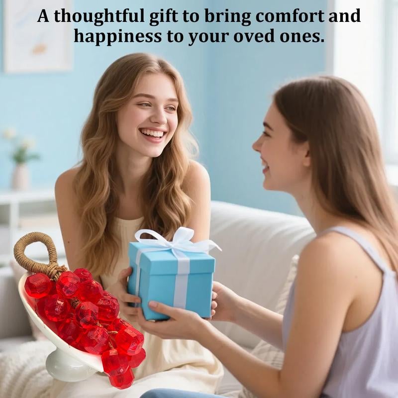 Sapone originale fatto a mano con cristalli di uva, detergente delicato per il viso (confezione singola: 25 pezzi)