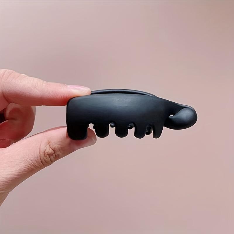 Mini mollette antiscivolo a forma di banana: mollette leggere per capelli sottili o fini, ideali per code di cavallo e chignon