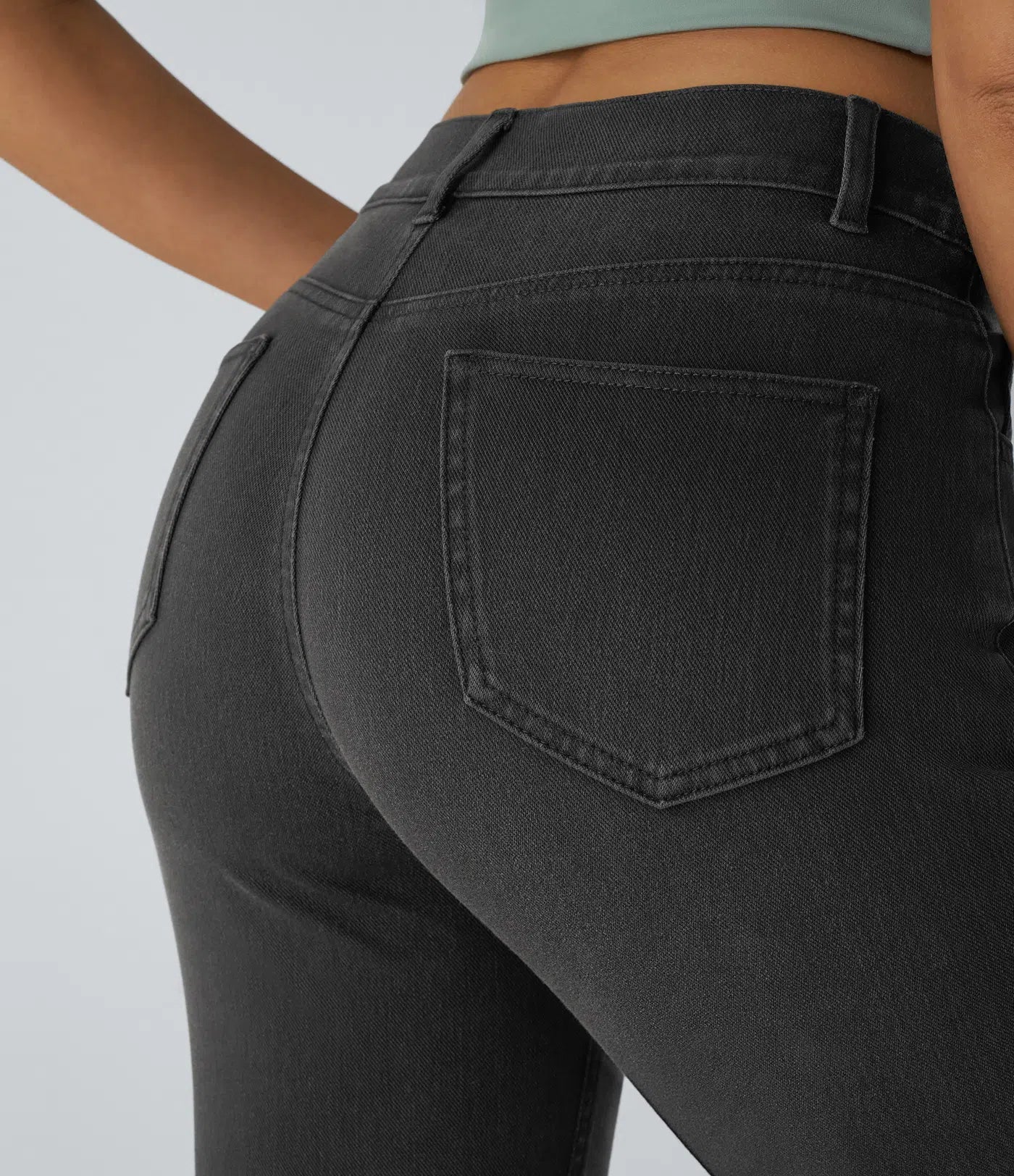 Pantaloni a vita alta elastici e confortevoli