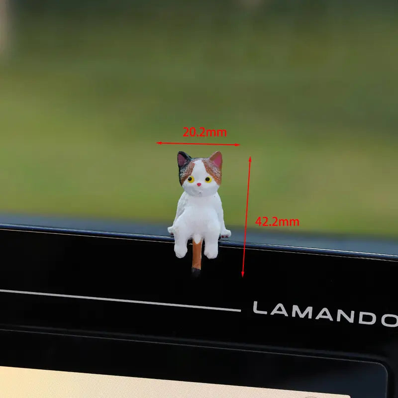 🎁Ultimo giorno 49% DI SCONTO🐱Mini statuine da scrivania a forma di gatto – Set di 5 simpatici gattini cartoo