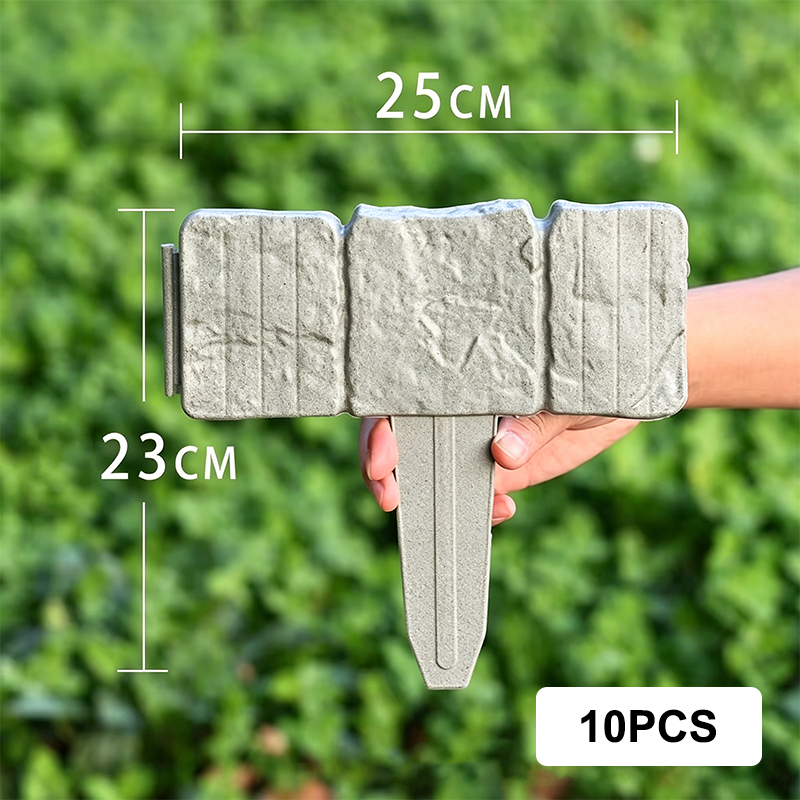 Recinzione di contenimento in plastica per giardino