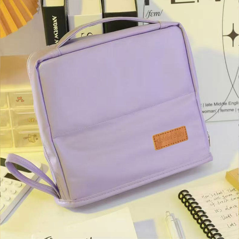 Borsa cosmetica verticale – Portatile, grande capienza
