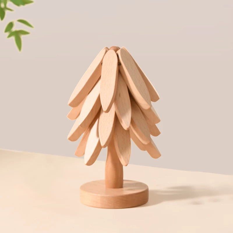 Set di sottopentola in legno naturale resistente al calore di alta qualità per piatti caldi