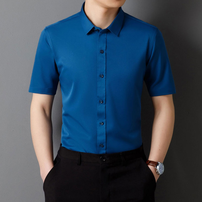 Camicia da uomo button-down senza rughe