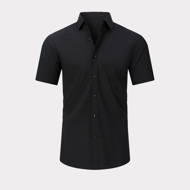 CAMICIA ELASTICA NON STIRATA ANTIPIEGA