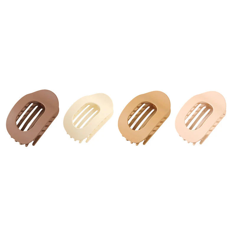 Set di pinze ovali per capelli (4 pezzi)