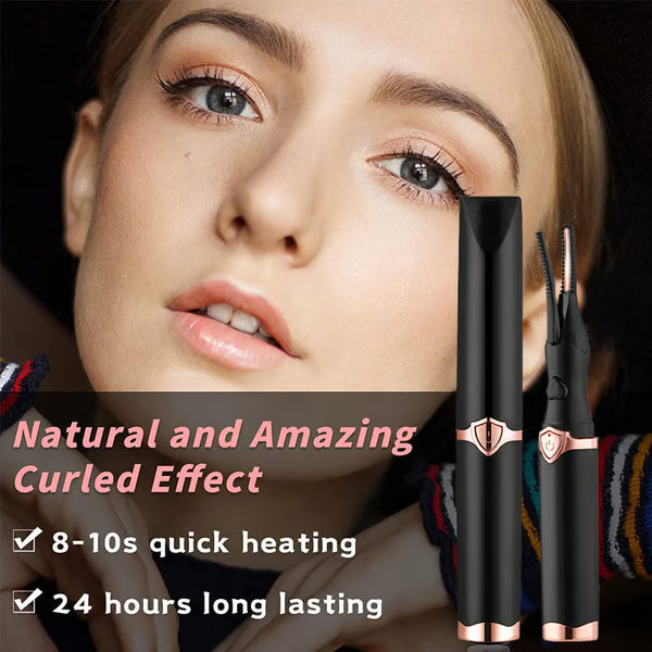 Piegaciglia elettrico per un look glamour immediato👁️Sbatti le ciglia e stupisci tutti!