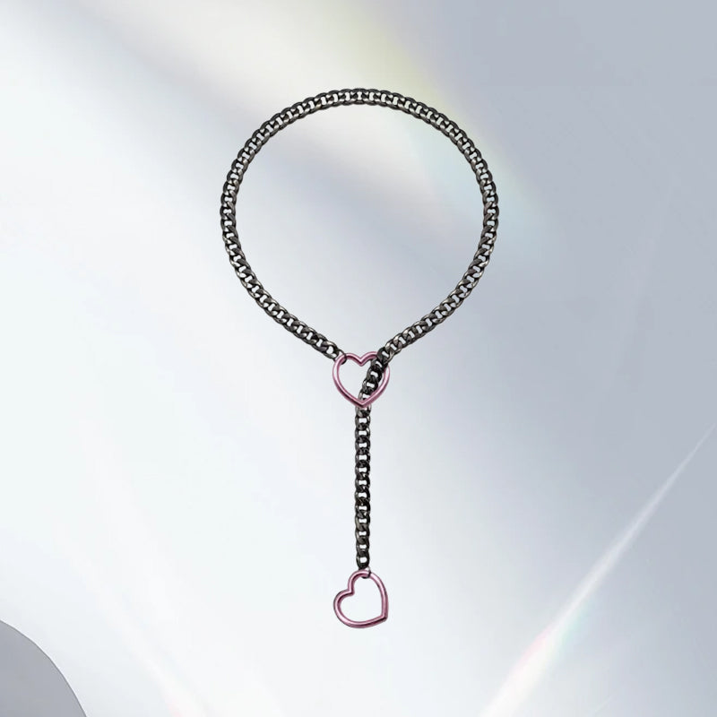 Collana con ciondolo a forma di cuore personalizzato