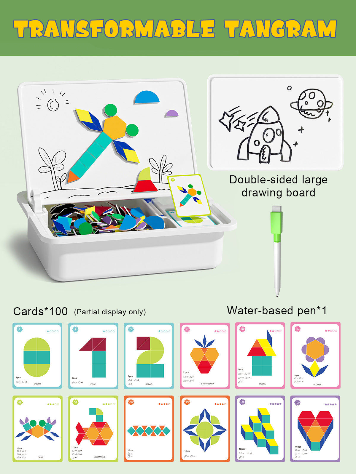 Puzzle magnetici con facce