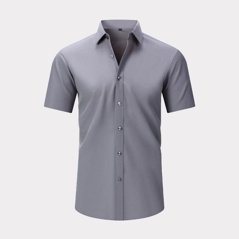 CAMICIA ELASTICA NON STIRATA ANTIPIEGA