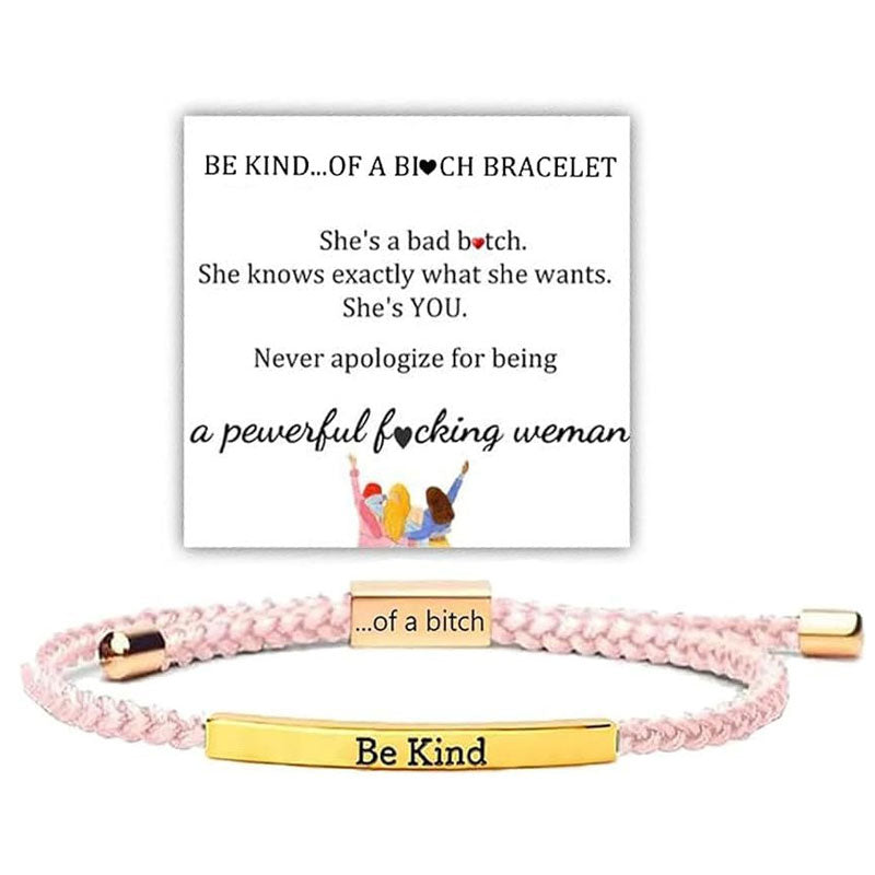 Bracciale intrecciato in acciaio inossidabil