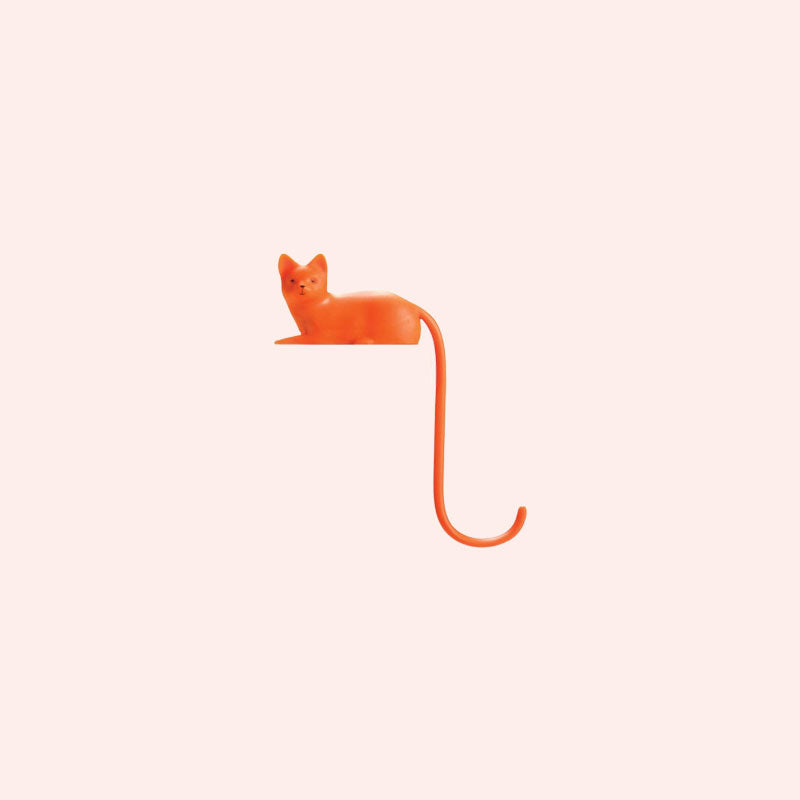 Gancio adesivo con coda di animale carin