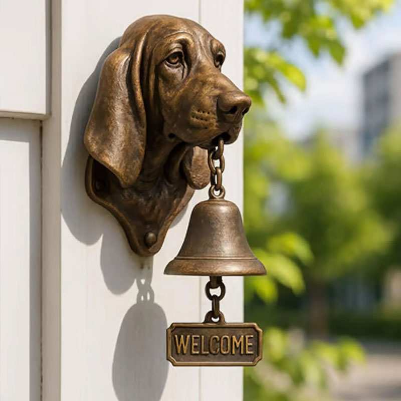 🐶 Campanello di benvenuto con tema canin