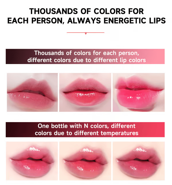 ⏰ Promozione dell'ultimo giorno!🎁- ✨Rossetto che cambia colore senza sbavature💄CrystalClear Color Alchemy 💋 Si tinge automaticamente al contatto!